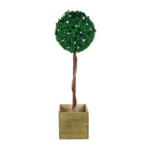 Solar Single Bay Ball Tree In Pot (Outer Ctn Qty: 1)