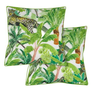 Pair of Leopard Jungle Scatter Cushions (Outer Ctn Qty: 18)