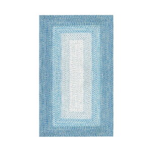 Jute-Style Indoor & Outdoor Rug - Ocean Blue - 80cm x 150cm (Outer Ctn Qty: 9)