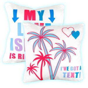 Pair of Light Up Love Island Scatter Cushions (Outer Ctn Qty: 18)
