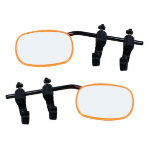 Pair Neon Orange Rock Steady Towing Mirrors (Outer Ctn Qty: 6)
