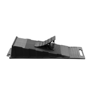 3 IN 1 Caravan Ramp with Wheel Chock & Removeable Mud Guard