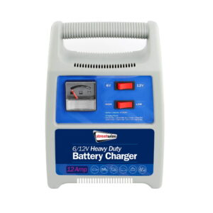 6/12V 12 Amp Heavy Duty Battery Charger (Analogue Display)