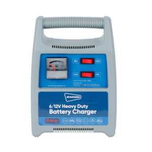 6/12V 8 Amp Heavy Duty Battery Charger (Analogue Display)