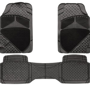 Empress Combination Car Mat Set with Full Cross Rear
