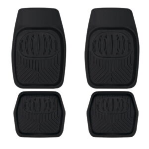 All Terrain 4 pce Mat Set Black