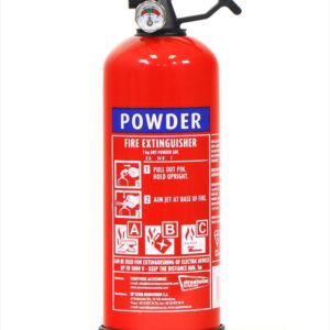 1 Kg Fire Exting ABC Dry Powder with Gauge