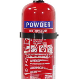 2kg Fire Extinguisher Dry Powder with Gauge - ABC Classification