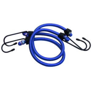 Pair of 18" Bungee Cords (Luggage Elastics) - British Standard Approved