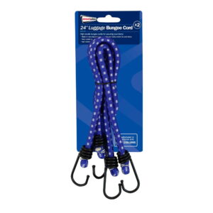 Pair of 24" Bungee Cords (Luggage Elastics) - British Standard Approved