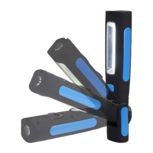 USB Portable Rechargeable 3W COB Worklight With LED Spotlight Torch (Outer Ctn Qty: 30)
