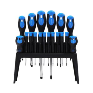 18-piece Chrome Vanadium Steel Screwdriver Set With Stand