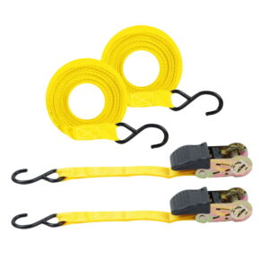 2 x 25mm-3.5m H/Duty Ratchet Tie Downs