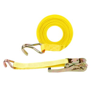 8m Heavy Duty Ratchet Tie Down with J Hooks