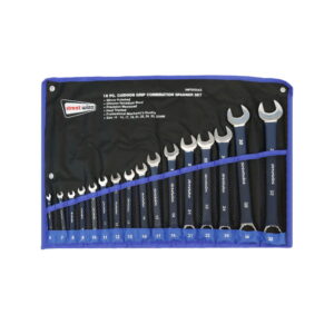 16 Piece Cushion Grip Combination Spanner Set