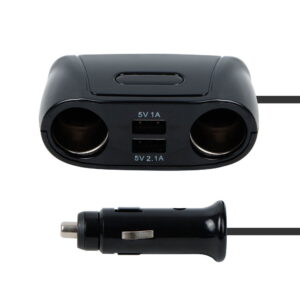 Twin socket and twin USB charger