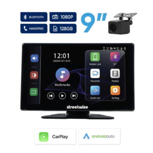 9" FreePlay Car Display Unit with Rear Camera