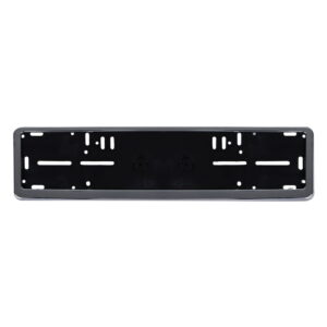 Chrome Urban X ABS Number Plate Holder With Backing Plate (Plastic)