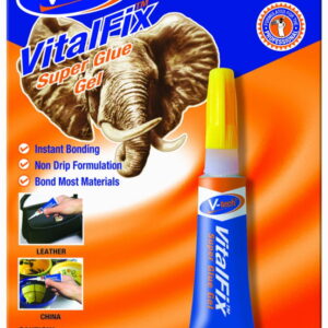 VitalFix Super Glue Gel (Non-Drip) - 3g (Outer Ctn Qty: 12)
