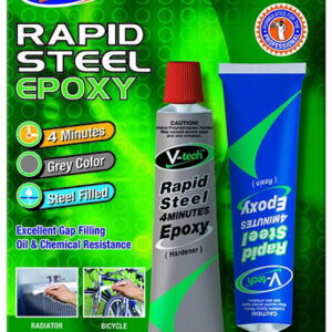 Rapid Steel - 4 Minute Epoxy - 20g (Outer Ctn Qty: 12)